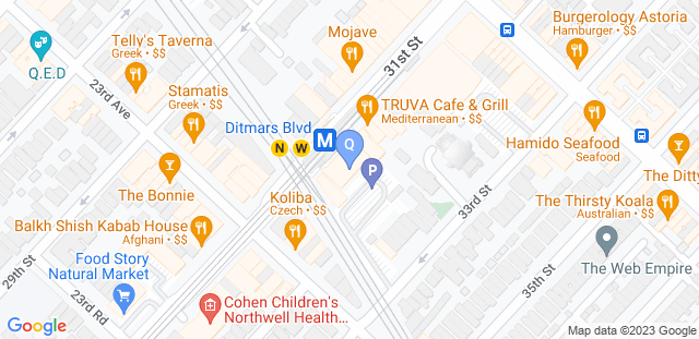Map to Queens Jiu Jitsu
